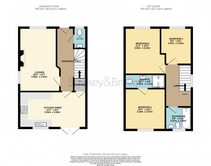 Floorplan for Read Robinson Avenue, Saxilby, Lincoln