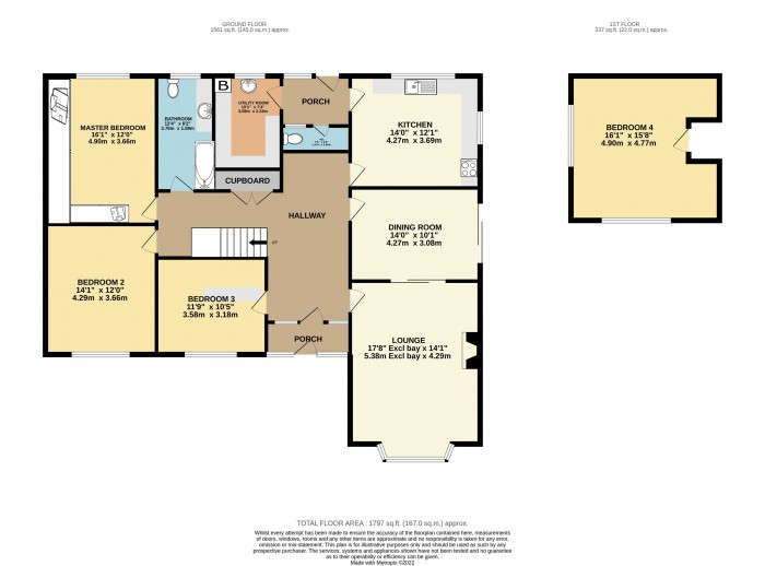 Floorplan for North Kelsey Road, Caistor