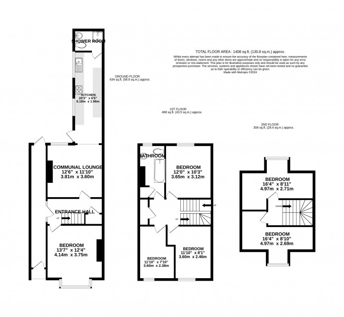 Floorplan for Hewson Road, West End, Lincoln