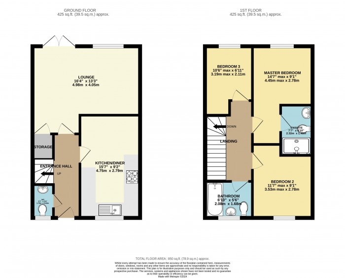 Floorplan for Roman Road, Welton, Lincoln