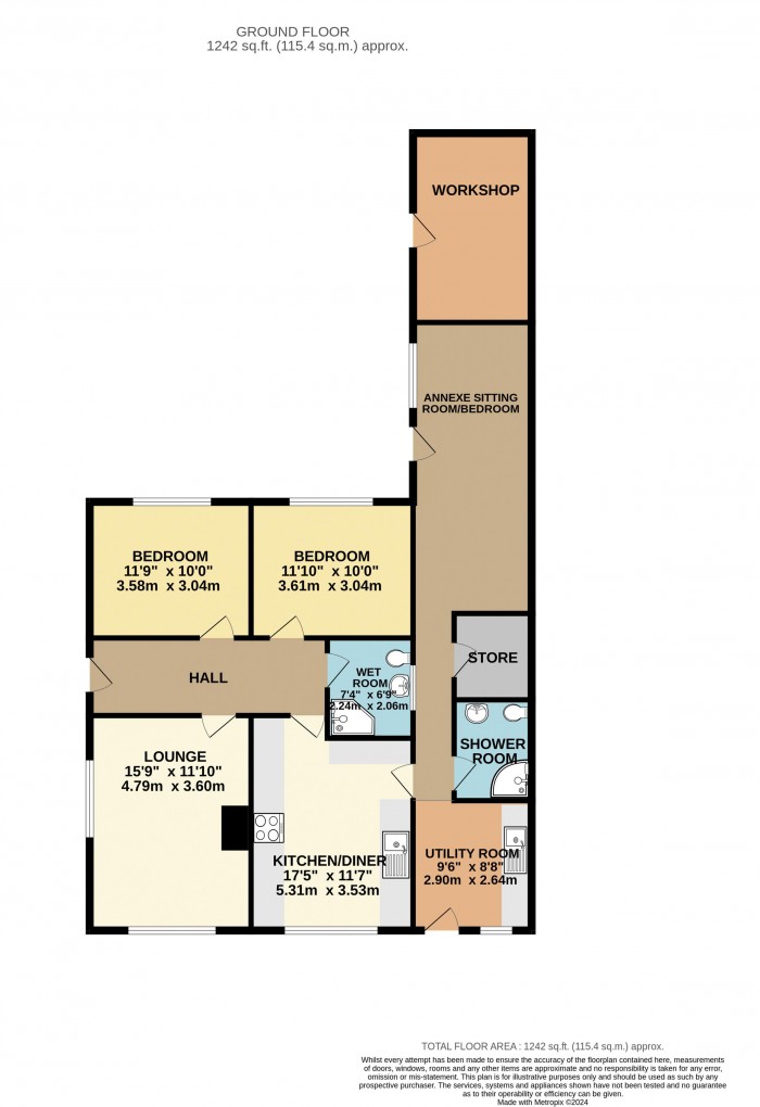 Floorplan for Scotton Road, Scotter