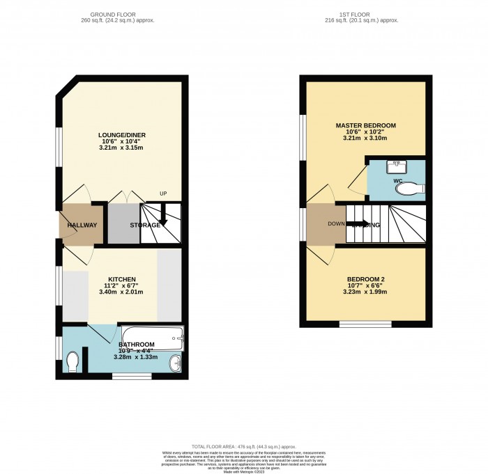 Floorplan for Monks Road, Lincoln