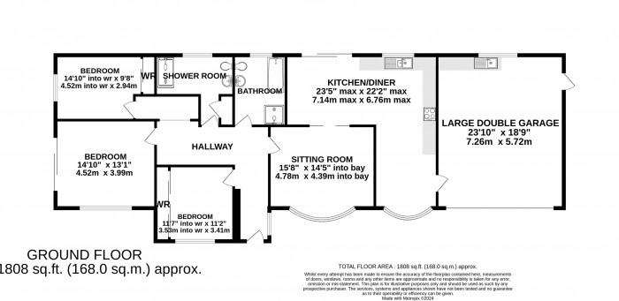 Floorplan for High Street, Scampton, Lincoln