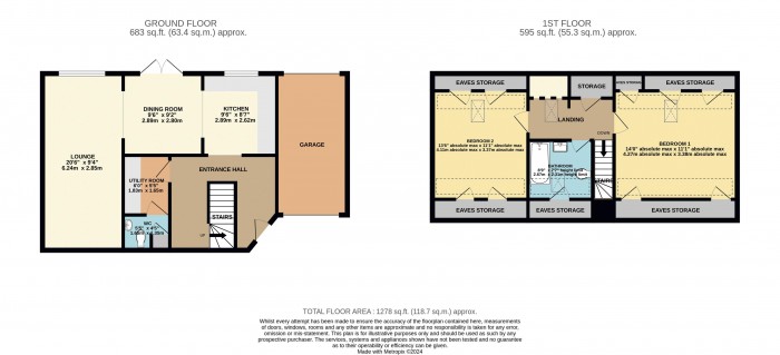 Floorplan for Victoria Passage, West End, Lincoln