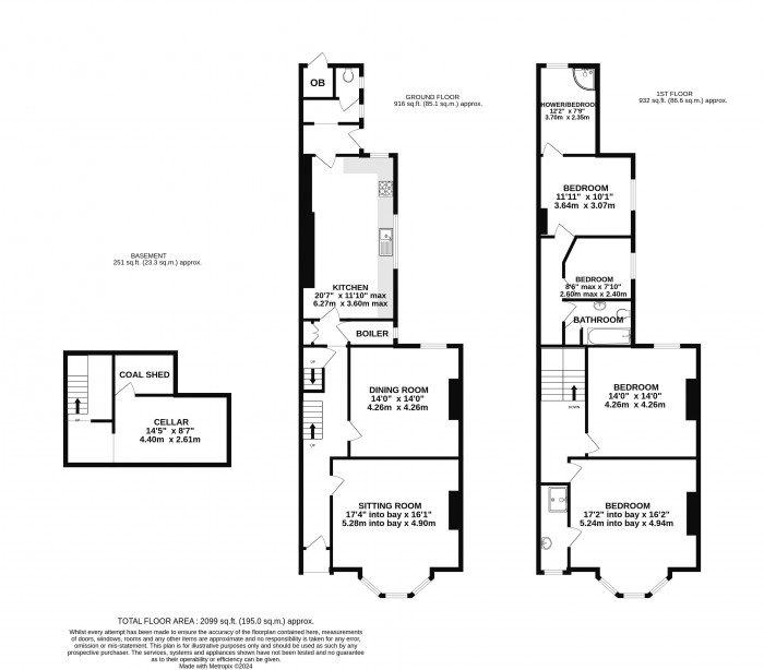 Floorplan for St. Catherines, Lincoln