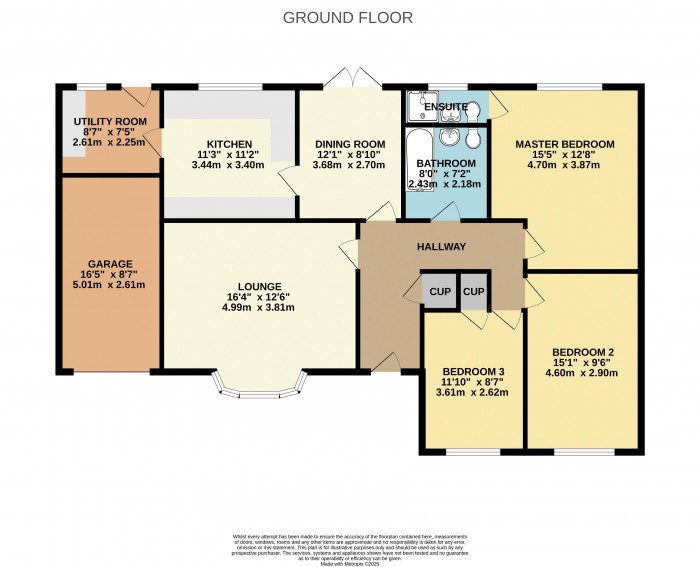 Floorplan for Burnside, Broughton