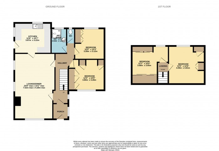 Floorplan for Ross Lane, Winterton