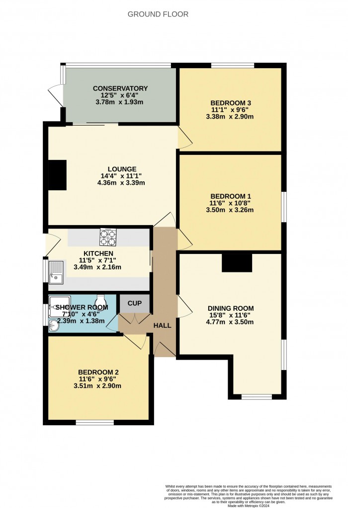 Floorplan for King Street, Winterton