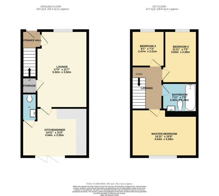 Floorplan for Harvey Park, Welton, Lincoln