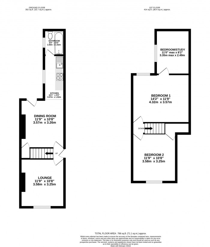 Floorplan for Knight Place, Lincoln