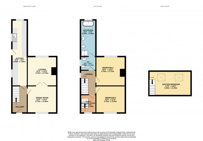 Floorplan for Danum Road, Scunthorpe