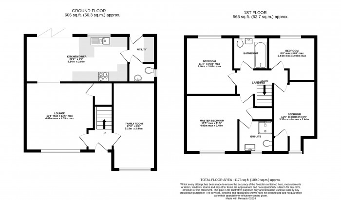 Floorplan for Goodwood Way, Doddington Park, Lincoln