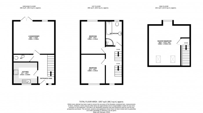 Floorplan for Trent Port Road, Marton, Gainsborough