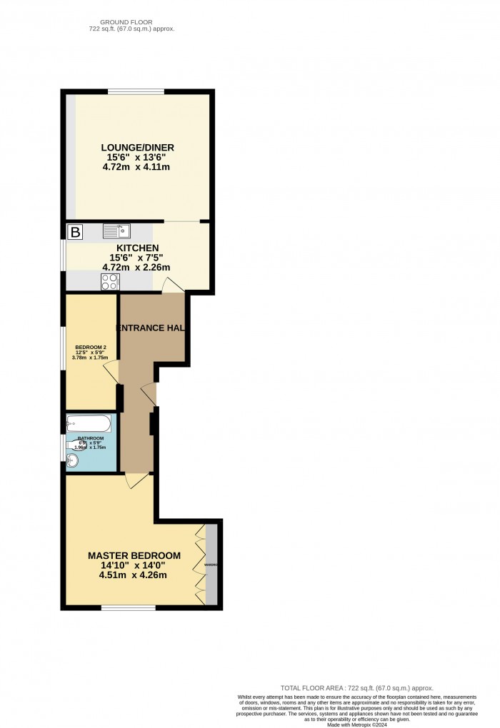 Floorplan for Newark Road, Lincoln