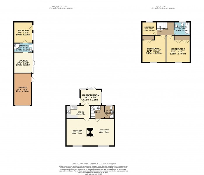 Floorplan for Barlings Lane, Langworth, Lincoln