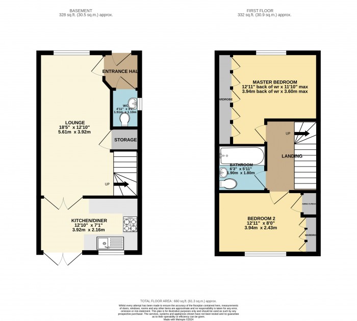 Floorplan for Bob Rainsforth Way, Gainsborough