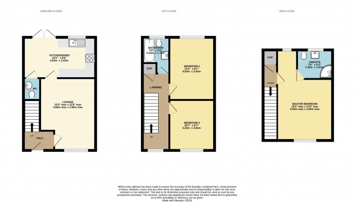 Floorplan for Grassfields Close, Ashby