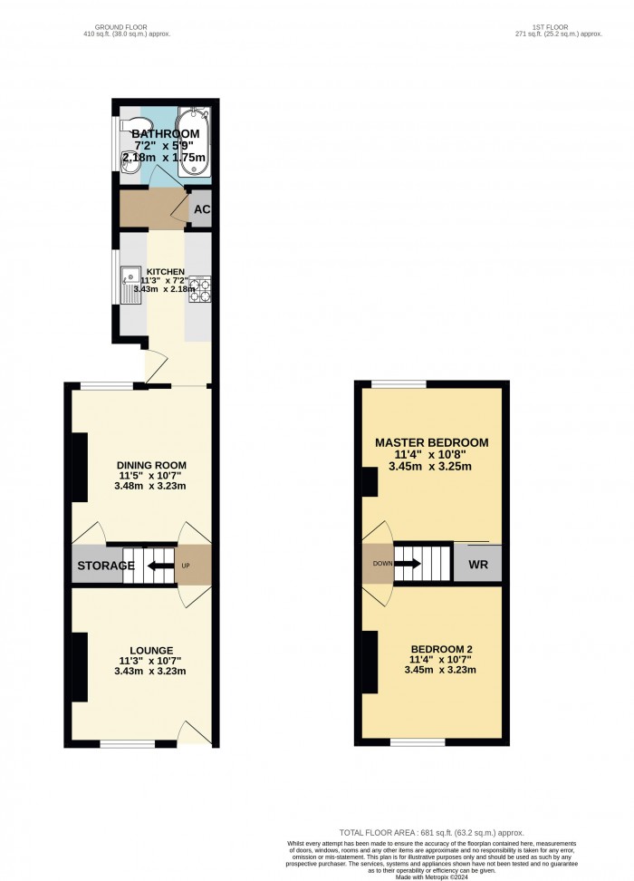 Floorplan for Fairfax Street, Lincoln