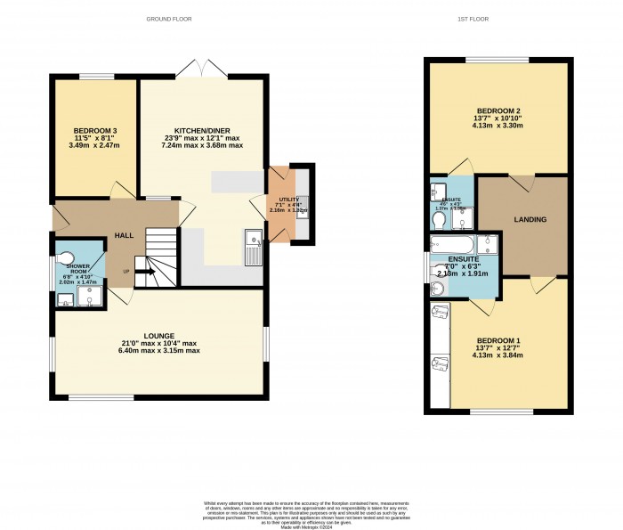 Floorplan for Earlsgate, Winterton