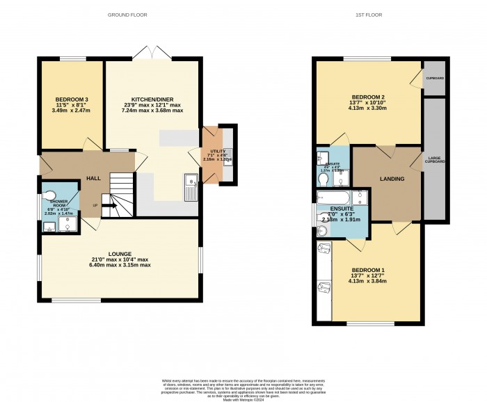 Floorplan for Earlsgate, Winterton