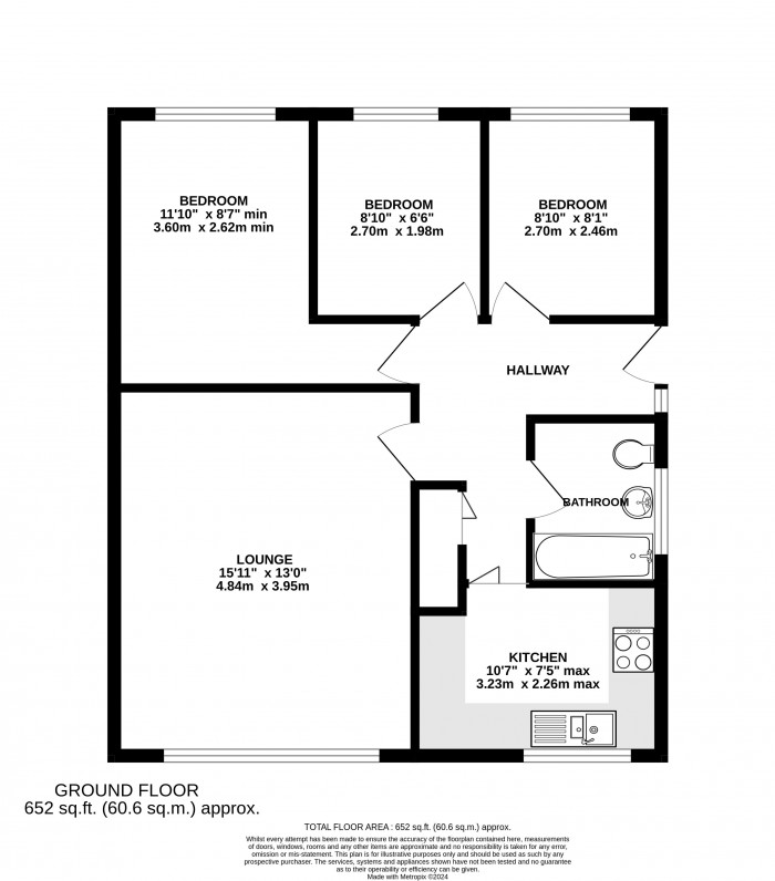 Floorplan for Rivehall Avenue, Welton, Lincoln