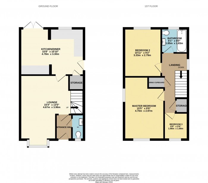 Floorplan for Hainton Road, Lincoln