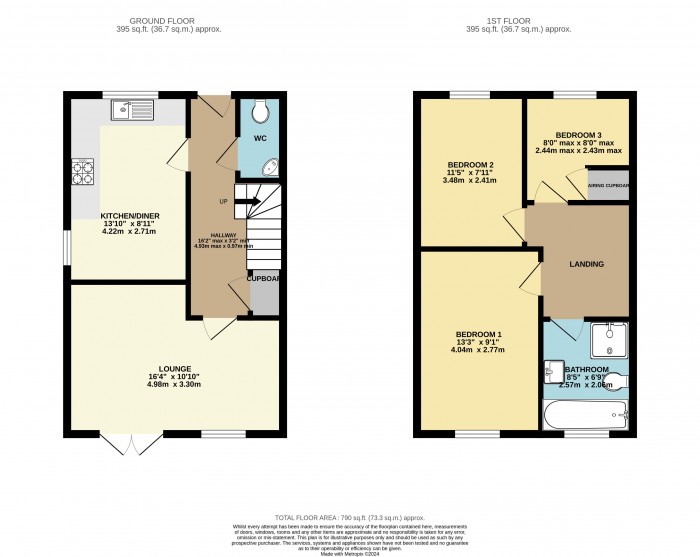 Floorplan for Townhill Lane, Bucknall, Woodhall Spa