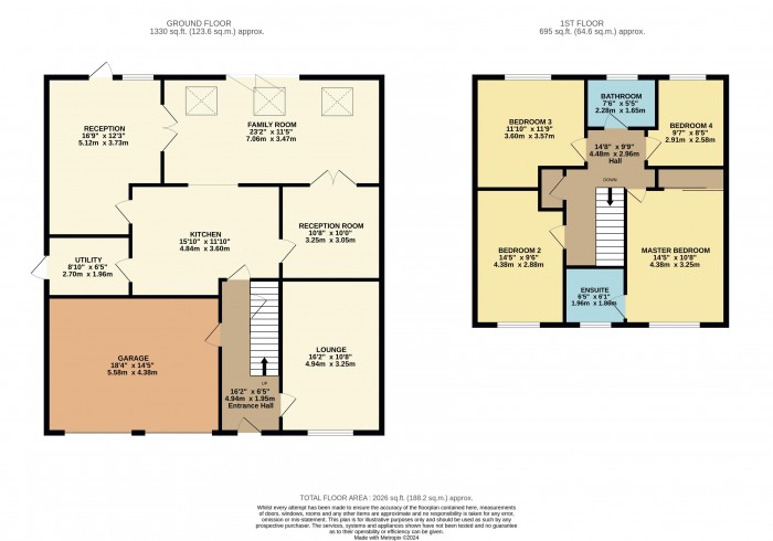 Floorplan for The Hardings, Welton, Lincoln