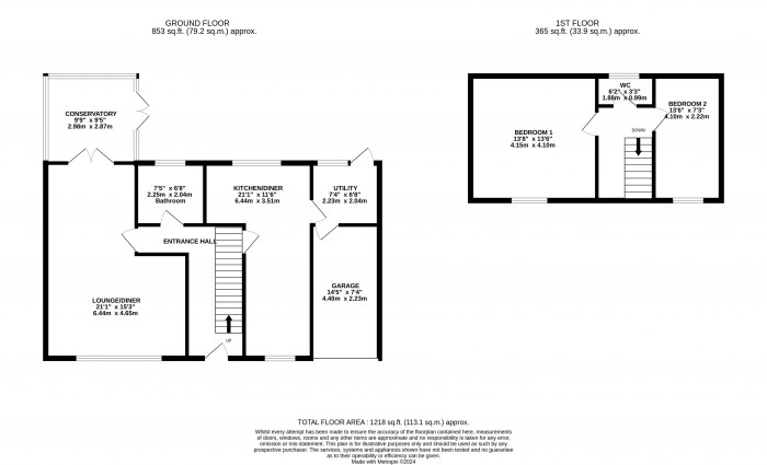 Floorplan for Orchard Close, Welton, Lincoln