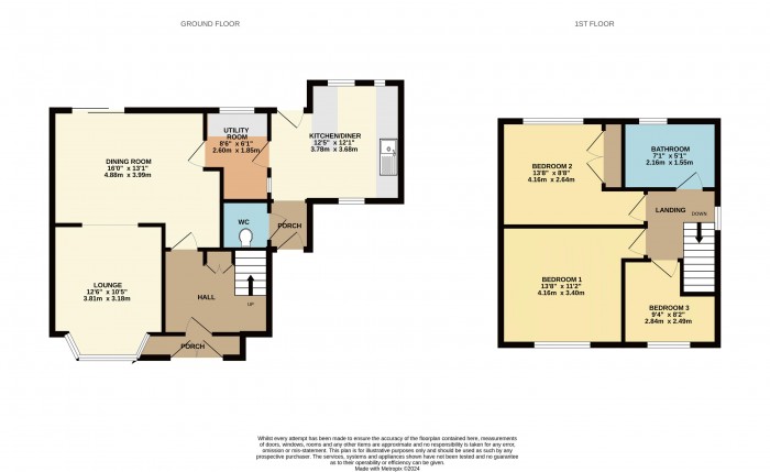 Floorplan for Reginald Road, Scunthorpe