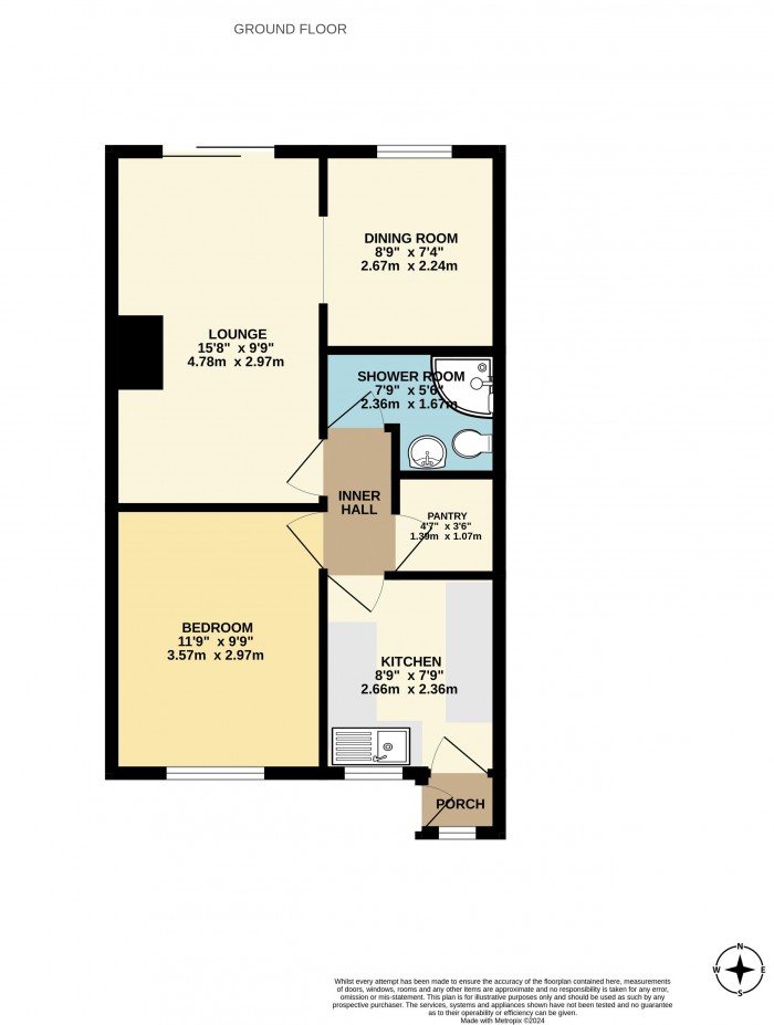 Floorplan for Ashlin Court, Messingham