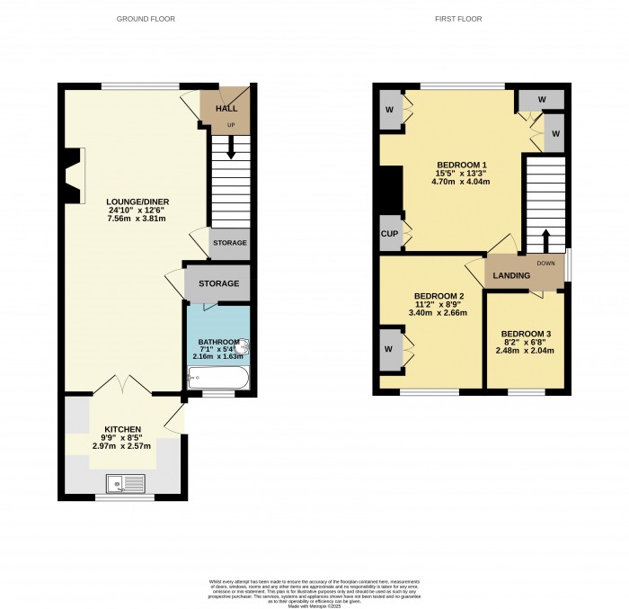 Floorplan for North Parade, Ashby