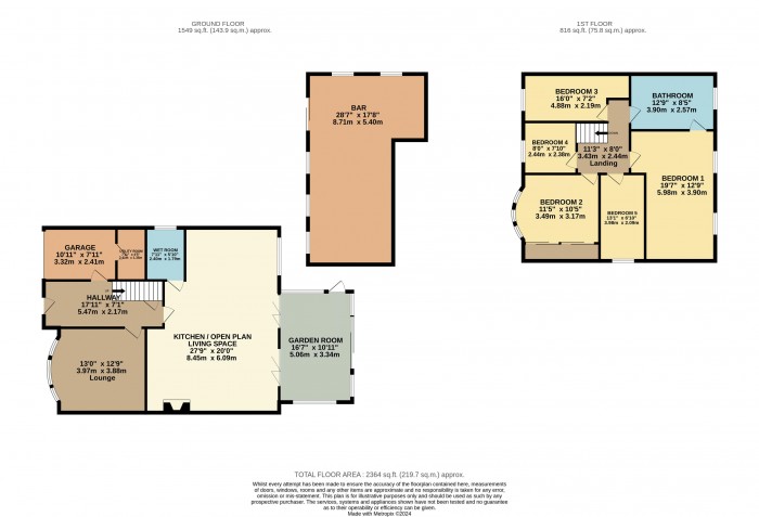 Floorplan for Hainton Road, Lincoln