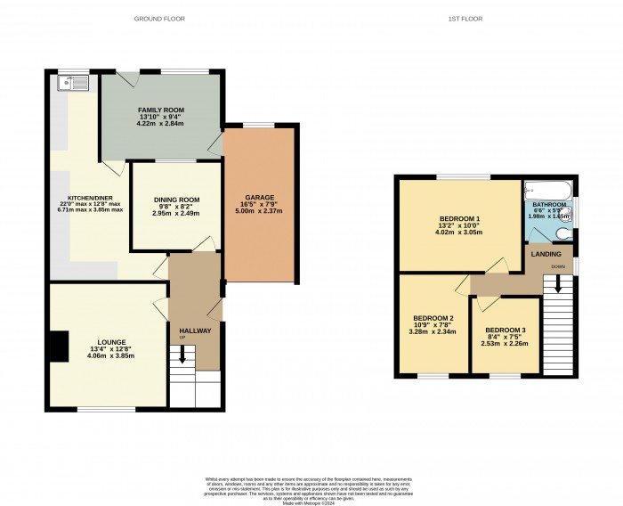 Floorplan for Dar Beck Road, Scotter