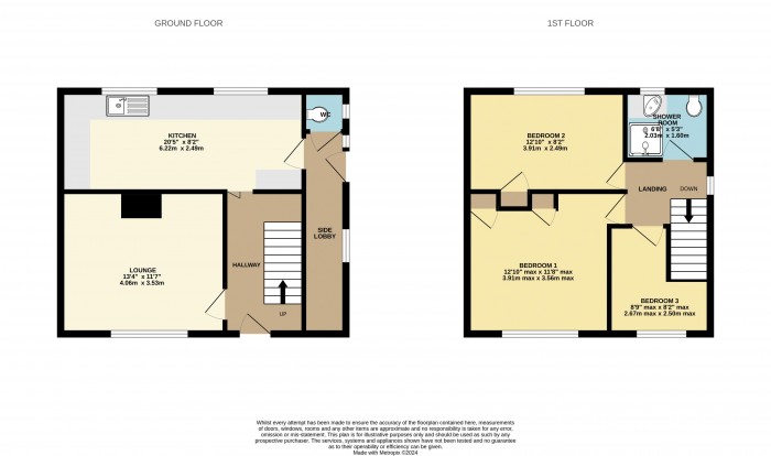 Floorplan for Annes Crescent, Scunthorpe