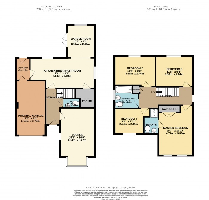 Floorplan for Longdales Place, Lincoln