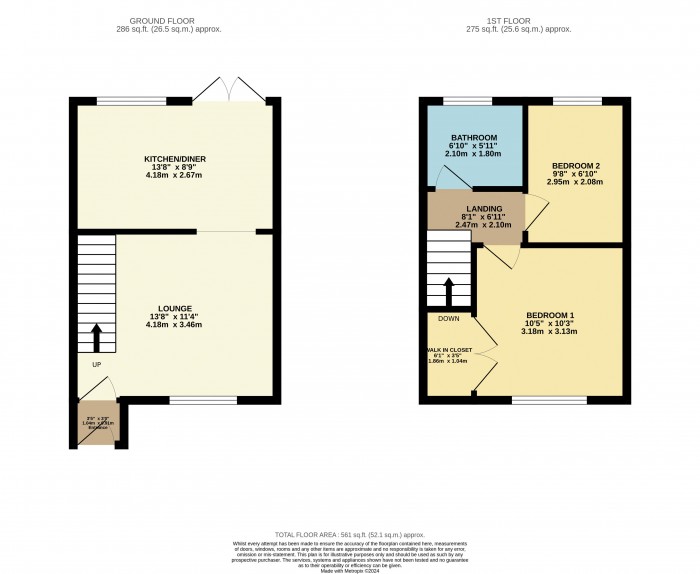 Floorplan for Oxen Park Close, Nettleham Fields, Lincoln