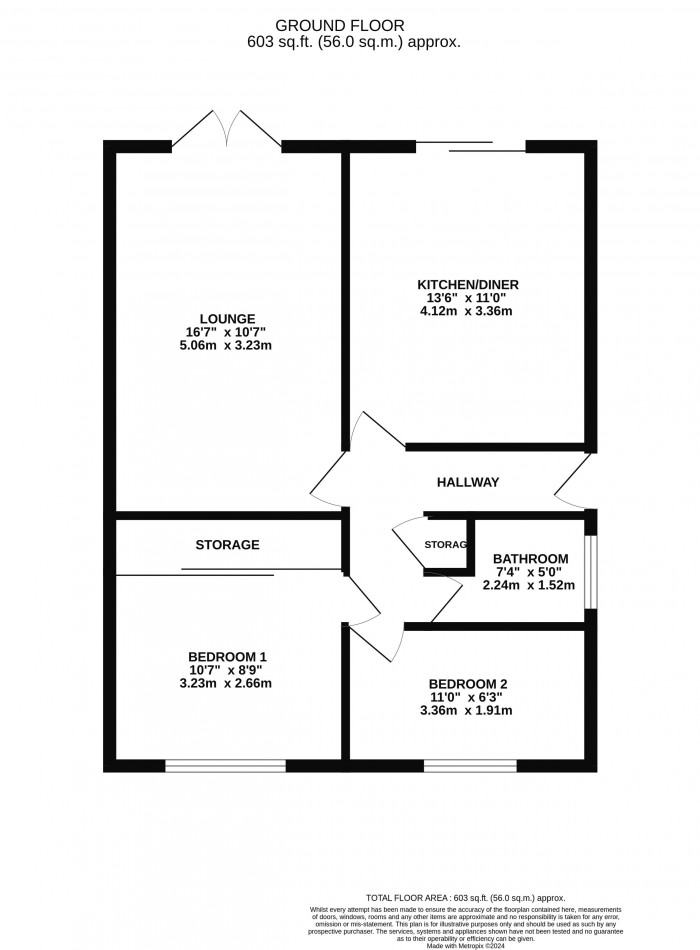 Floorplan for Beckhall, Welton, Lincoln