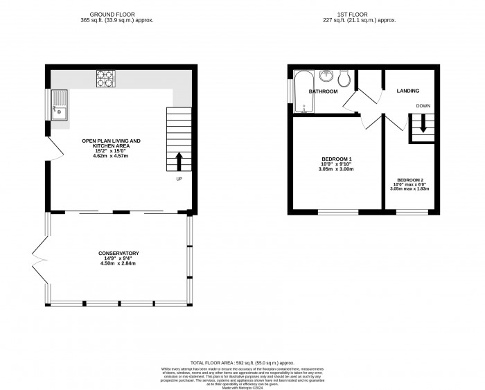 Floorplan for Locking Close, Doddington Park, Lincoln