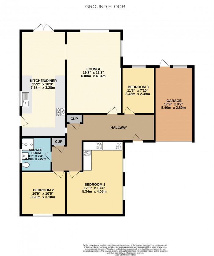 Floorplan for Barnes Green, Scotter