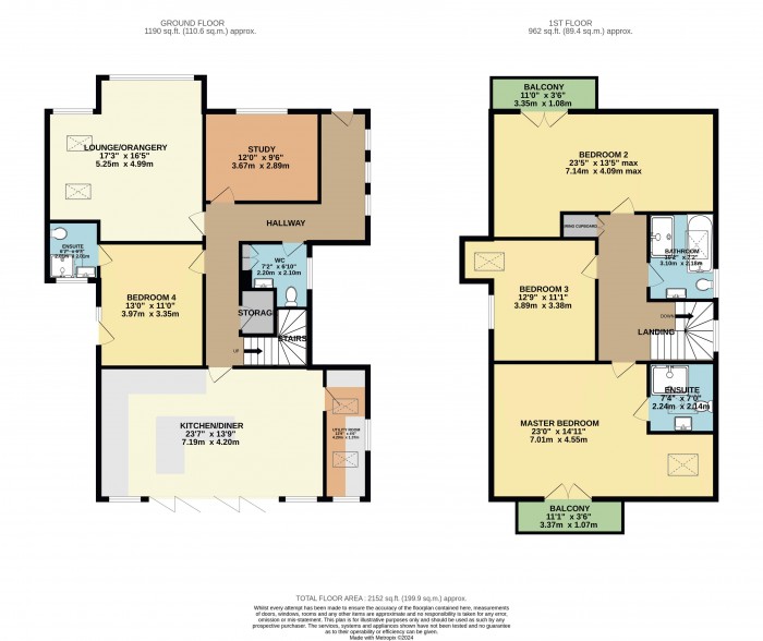 Floorplan for Newport, Uphill, Lincoln