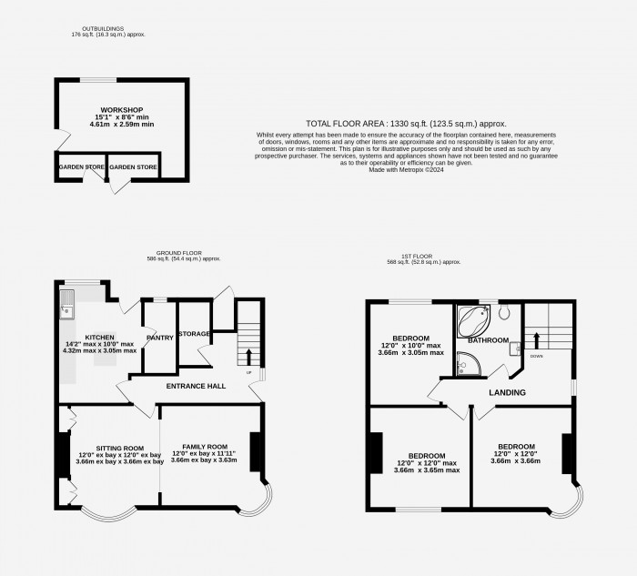 Floorplan for Sandsfield Lane, Gainsborough