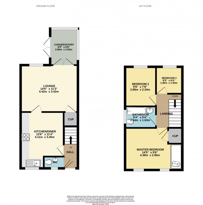 Floorplan for St. Nicholas Court, Scunthorpe