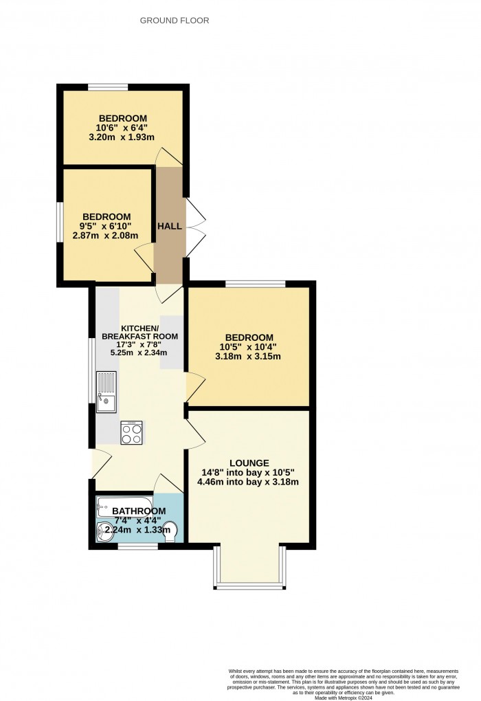 Floorplan for George Street, Broughton