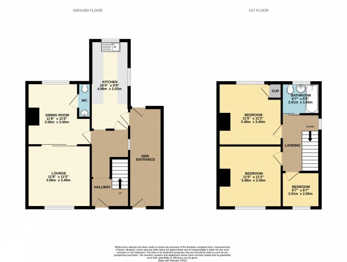 Floorplan for High Street, Dragonby