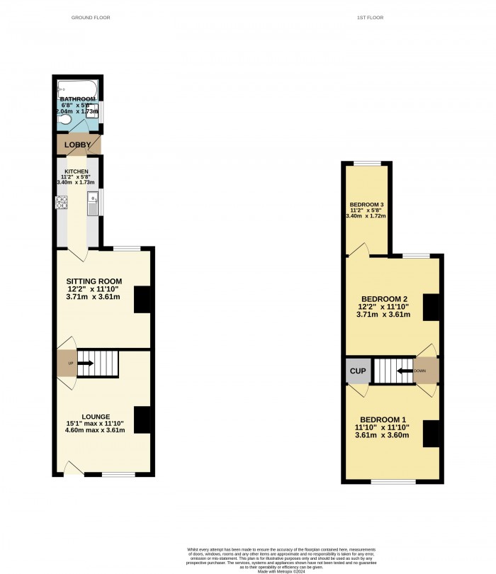 Floorplan for Teale Street, Scunthorpe