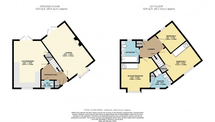 Floorplan for Portus Lane, Dunholme, Lincoln