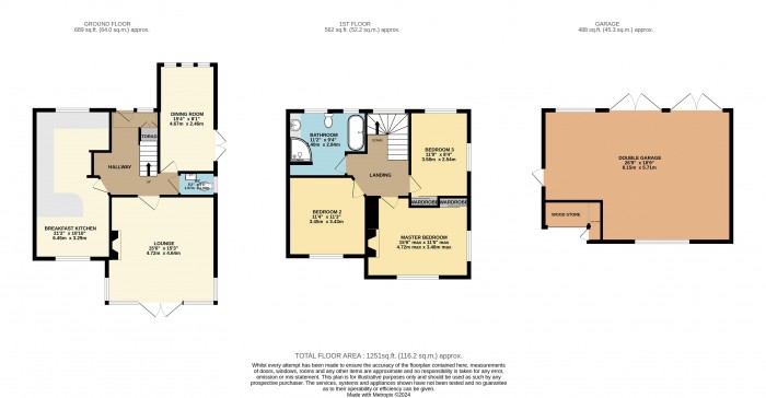 Floorplan for Riseholme Lane, Lincoln