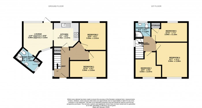 Floorplan for Blankney Crescent, Lincoln