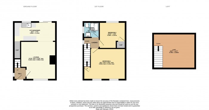 Floorplan for Pasture Avenue, Burringham